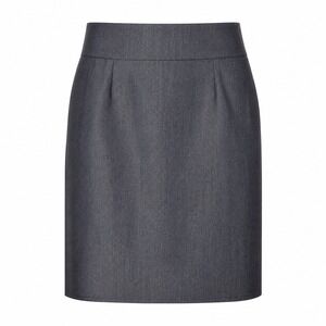 Antonio Melani Pencil Skirt 6 Gray Metallic Career Office Tailored Quiet